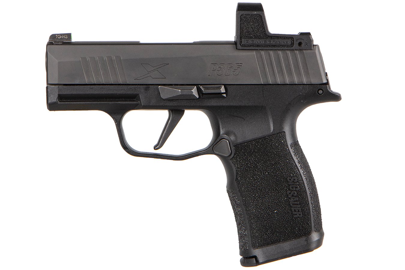 SIG SAUER P365X 9MM MICRO COMPACT PISTOL WITH FACTORY INSTALLED ROMEOZERO MICRO RED DOT S