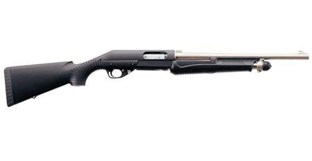 BENELLI Nova Tactical 12 Gauge Pump-Action Shotgun with Matte Nickel Plated Barrel