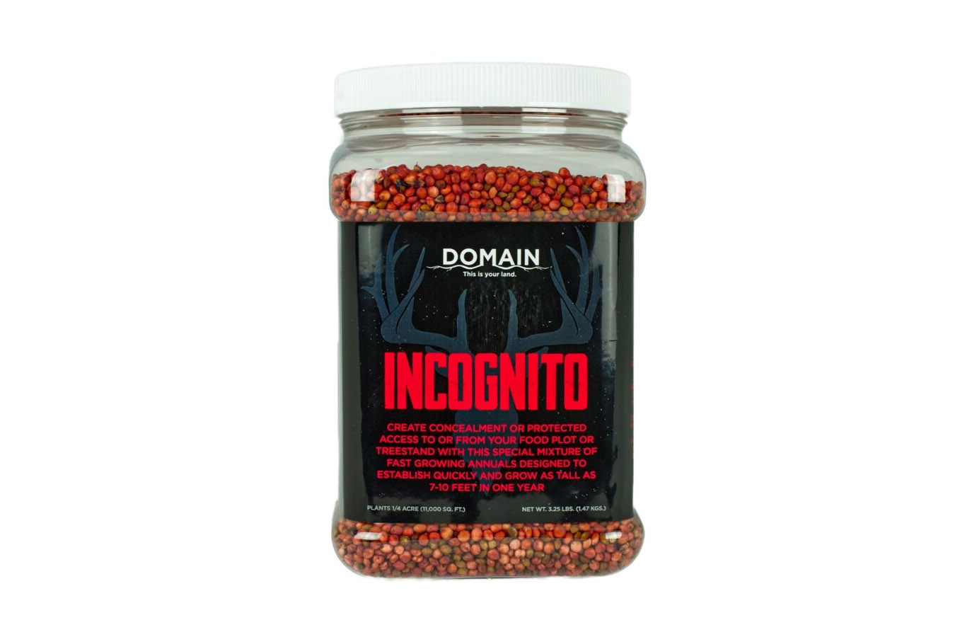 Domain Outdoors Incognito Food Plot Seed - 1/4 Acre