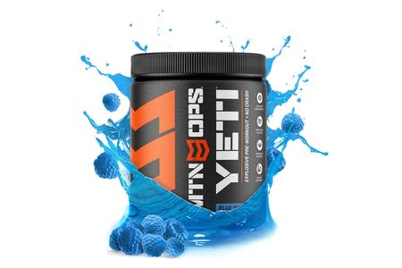 YETI EXPLOSIVE PRE-WORKOUT (BLUE RASPBERRY)