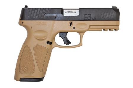 TAURUS G3 9MM FULL-SIZE PISTOL WITH TAN FRAME