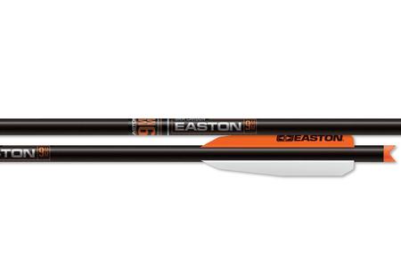 EASTON 9MM 20 Inch 3 Inch BTV Half Moon Nock Single Arrow