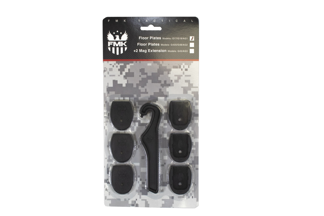 FMK AG-2 G17 G19  6 MAG FLOOR PLATES WITH TOOL
