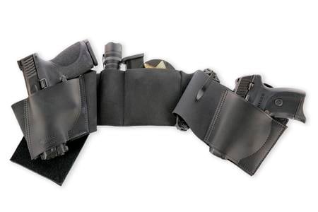 GALCO INTERNATIONAL AMBIDEXTROUS UNDERWRAPS BELLY BAND 2.0 - LARGE (BLACK)