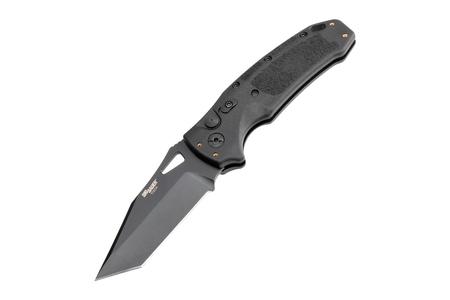 HOGUE INC SIG K320A Nitron Automatic Folding Knife (Black Cerakote Finish with Black Polym