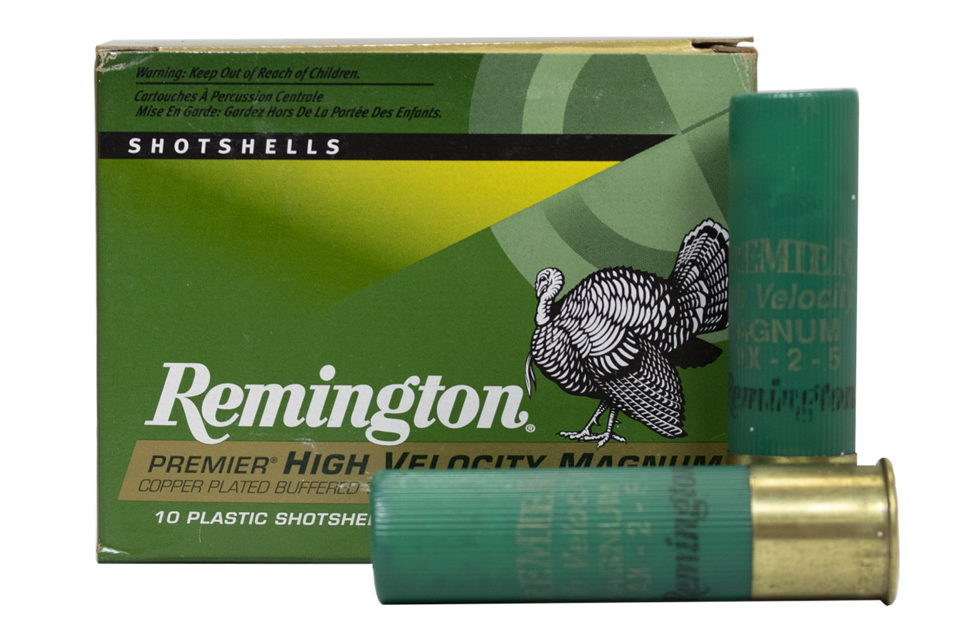 REMINGTON 12 GUAGE 3.5 IN 2 OZ 5 SHOT HIGH VELOCITY PREMIERE MAGNUM TURKEY 10/BOX