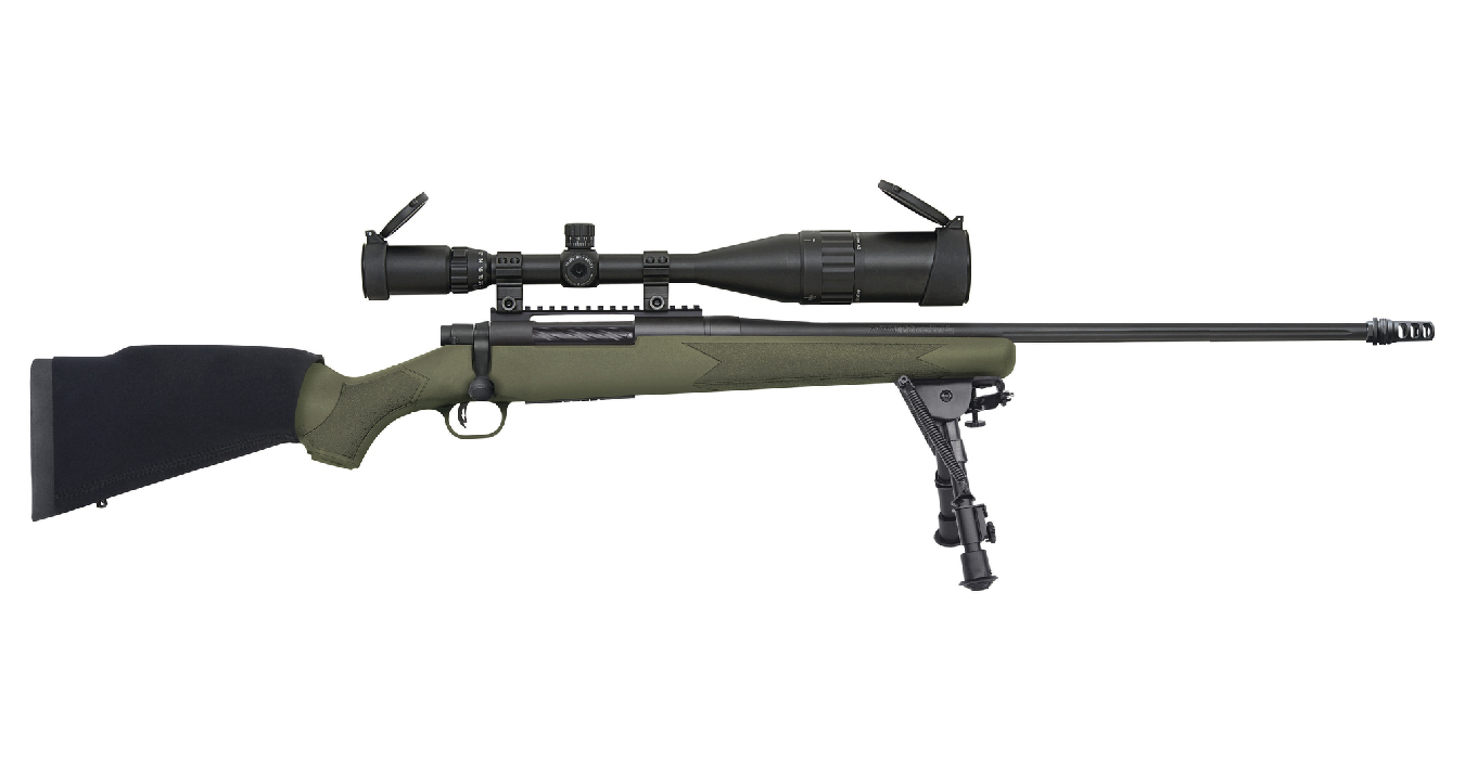 MOSSBERG PATRIOT NIGHT TRAIN 300 WIN WAG BOLT ACTION RIFLE WITH 6-24 X 50MM SCOPE