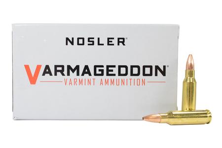 NOSLER 221 Rem Fireball 40 gr Flat-Bass HP Varmageddon 20/Box