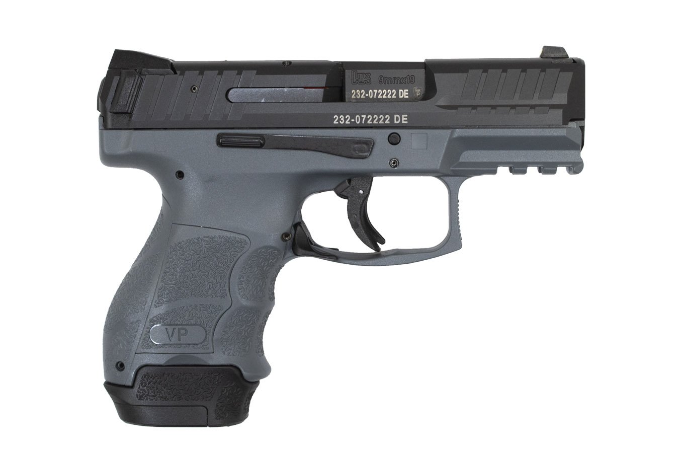 HK VP9SK Subcompact 9mm Pistol with Gray Frame