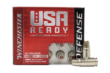 WINCHESTER AMMO 9mm Luger +P 124 gr Hex-Vent HP USA Ready Defense 20/Box