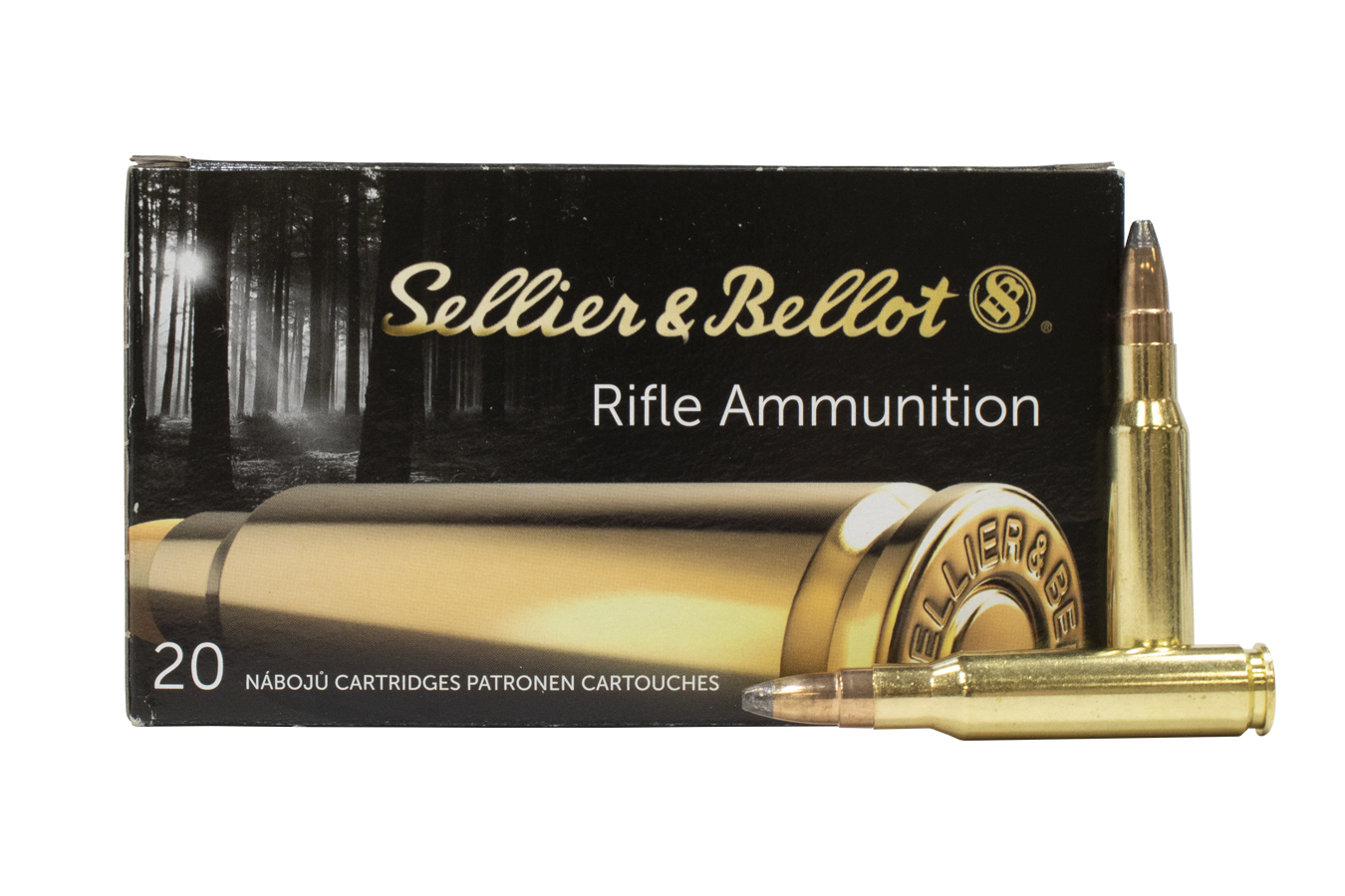 SELLIER AND BELLOT 308 WIN 180 GR SOFT POINT CUT-THROUGH EDGE 20/BOX