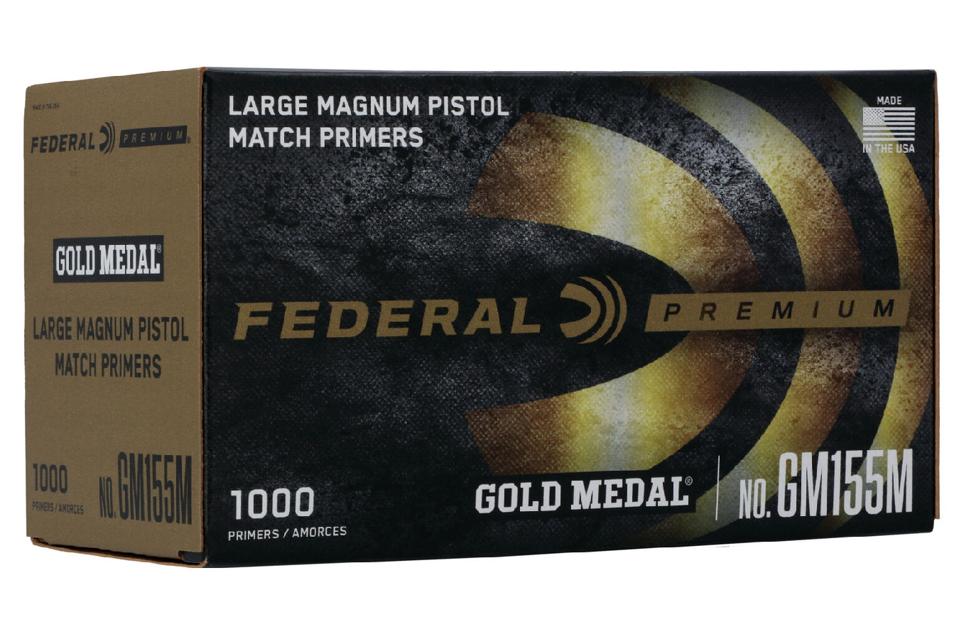 LARGE MAGNUM PISTOL MATCH PRIMERS (GOLD MEDAL) 1000/BOX