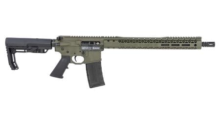 BLACK RAIN ORDNANCE 5.56mm Billet AR-15 Rifle with OD Green Finish