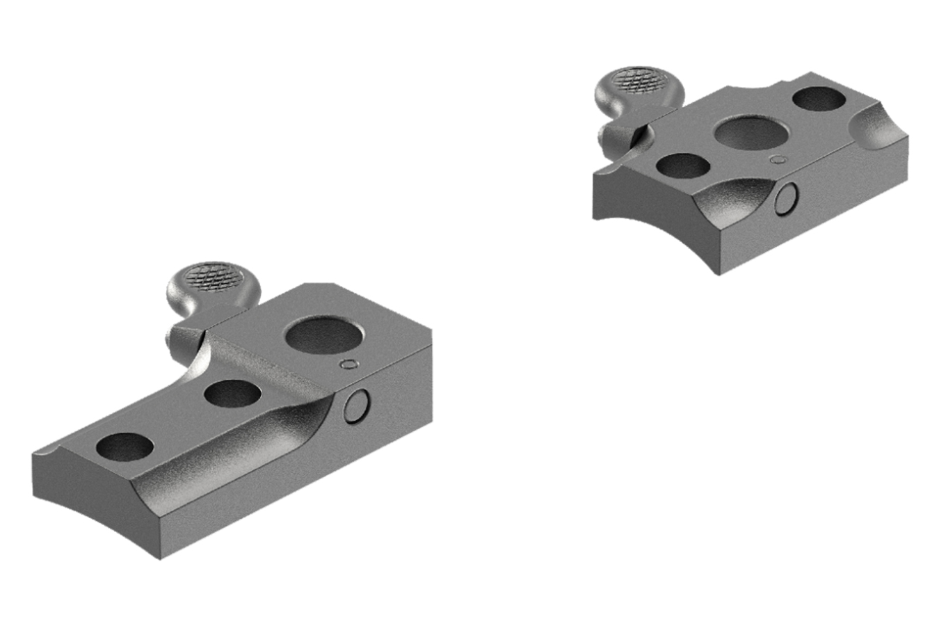 thumbnail image 2 of Leupold QRW Two-Piece Rifle Base For Remington 700 – Matte Black, Weaver Style, Steel – 49841 2 of 5