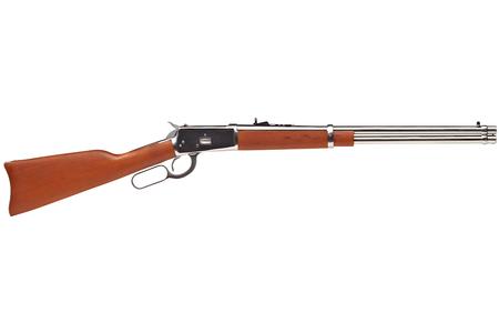 ROSSI R92 45 Colt Lever-Action Rifle with Polished Stainless Finish and Brazilian Hardstock