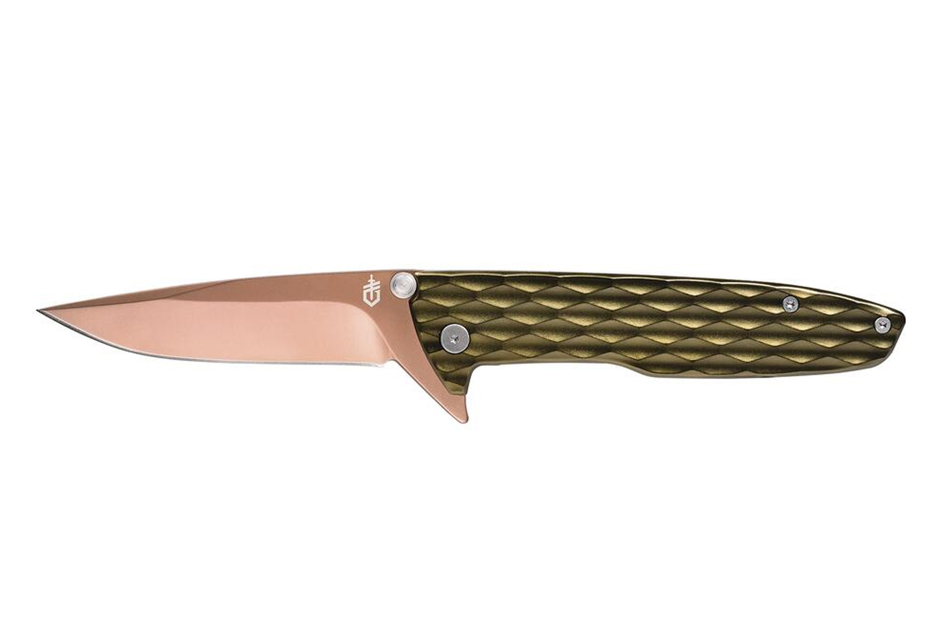 Gerber Legendary One-Flip Folding Knife, Green