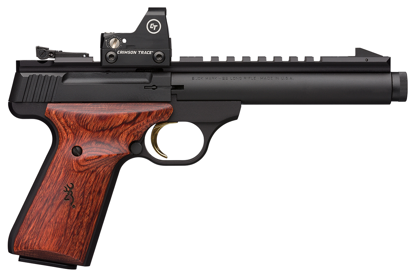 Browning Buck Mark Field Target 22LR Suppressor Ready Rimfire Pistol 