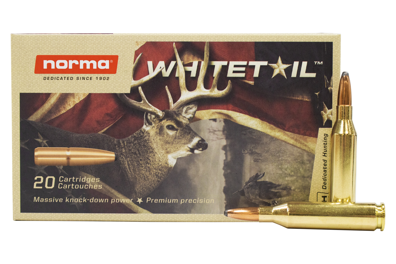 NORMA USA .243 WINCHESTER 100GR PREMIUM PRECISION WHITETAIL 20/BOX