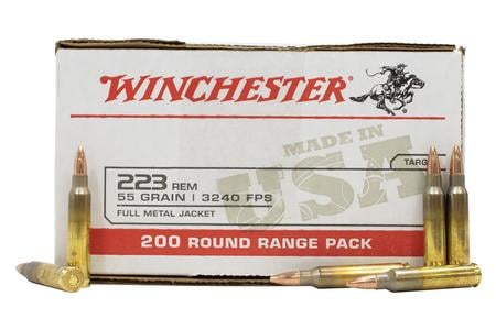 223 REM 55GR FULL METAL JACKET USA 200/BOX