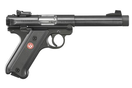 RUGER Mark IV Target 22LR Rimfire Pistol with Threaded Barrel