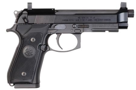 BERETTA 92FSR 22LR Suppressor Ready Rimfire Pistol with Threaded Barrel and Sniper Gray Frame