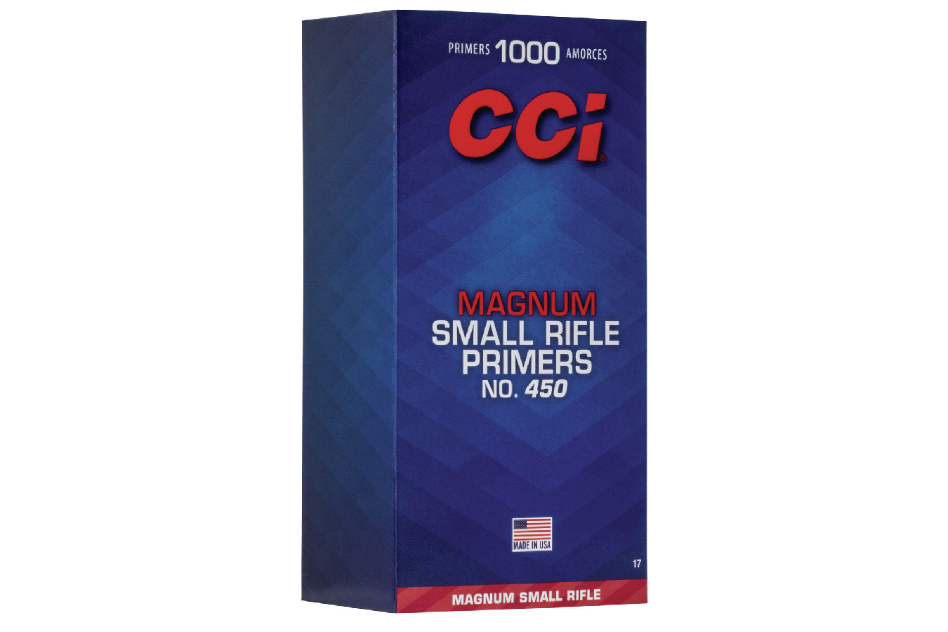 CCI AMMUNITION SMALL MAGNUM RIFLE PRIMERS 1000/BOX