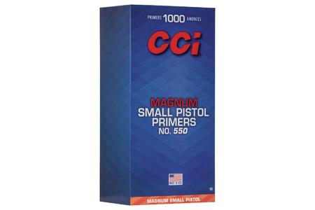 CCI AMMUNITION Small Magnum Pistol Primers 1000/Box