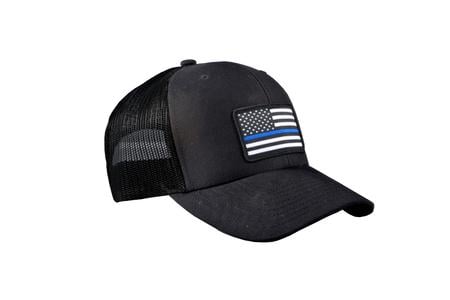 THIN BLUE LINE FLAG PATCH HAT