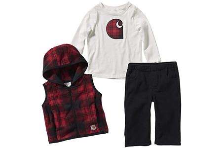 3 PIECE FLEECE VEST PANT SET
