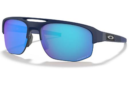 OAKLEY Mercenary Sunglasses with Matte Navy Frame and Prizm Sapphire Polarized Lenses