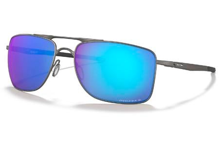 GAUGE 8 WITH MATTE GUNMETAL FRAME AND PRIZM SAPPHIRE POLARIZED LENSES