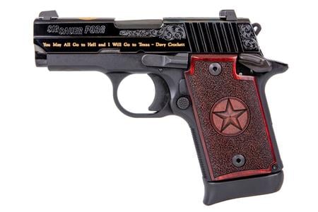 P938 9MM PISTOL TEXAS STAR ENGRAVE SAO