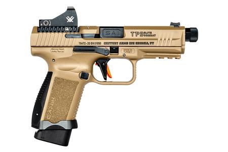 TP9 ELITE COMBAT 9MM PISTOL WITH 1 MOA VORTEX RED DOT