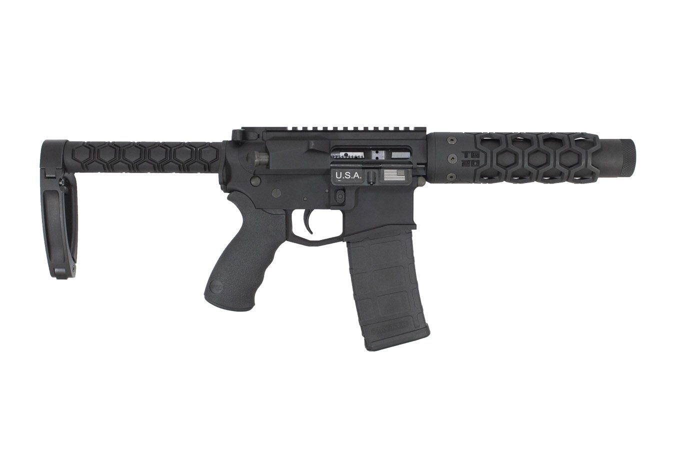 UNIQUE TG20 5.56X45 AR PISTOL WITH BRACE