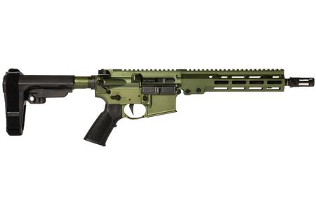 GEISSELE Super Duty 5.56mm AR-15 Pistol with OD Green Finish and SBA3 Brace