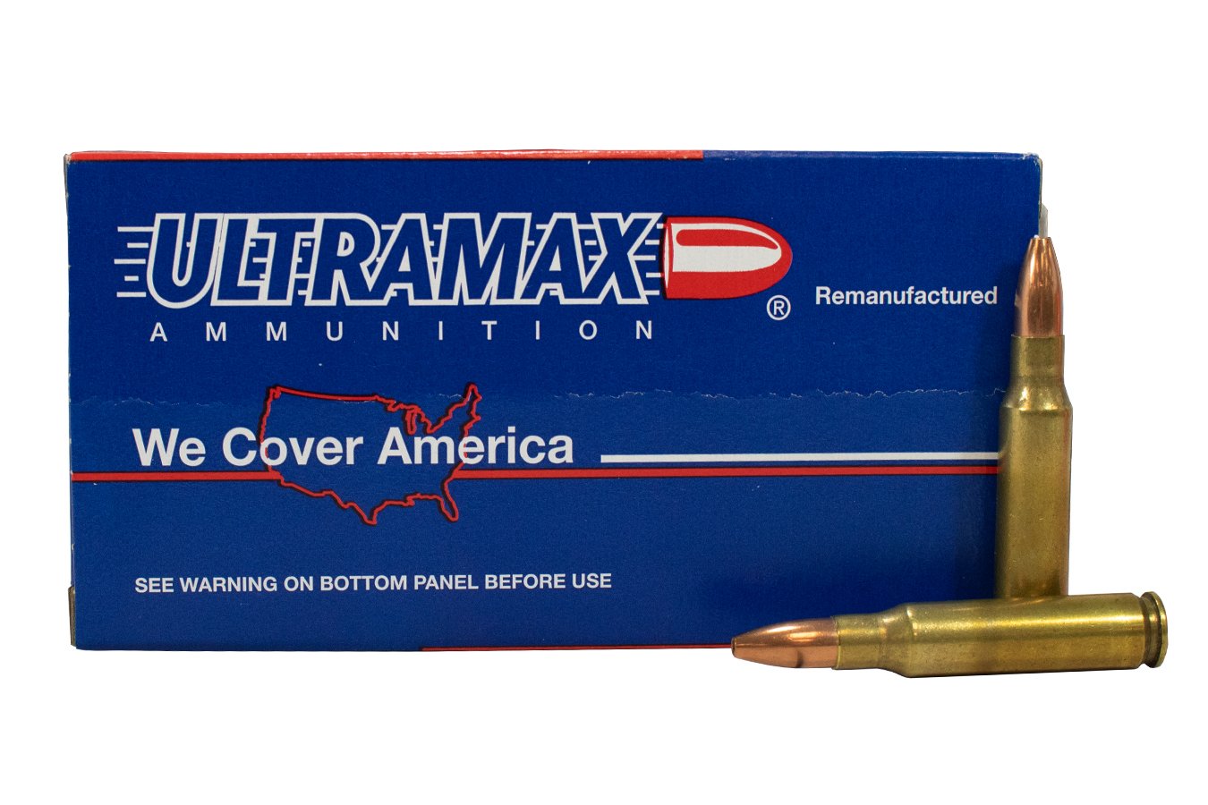 Ultramax 308 Win 110 Gr HP Seirra Remanufactured Police Trade Ammo 20/Box