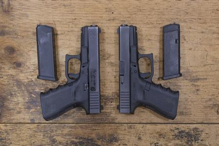 GLOCK 19 Gen3 9mm Police Trade-In Pistols with Night Sights