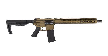 BLACK RAIN ORDNANCE 5.56mm Billet AR-15 Rifle with Burnt Bronze Cerakote Finish