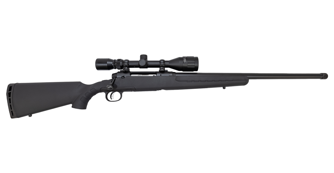 AXIS II XP 223 REM BOLT-ACTION RIFLE W/ 4-12X40MM SCOPE AND THREADED BARREL