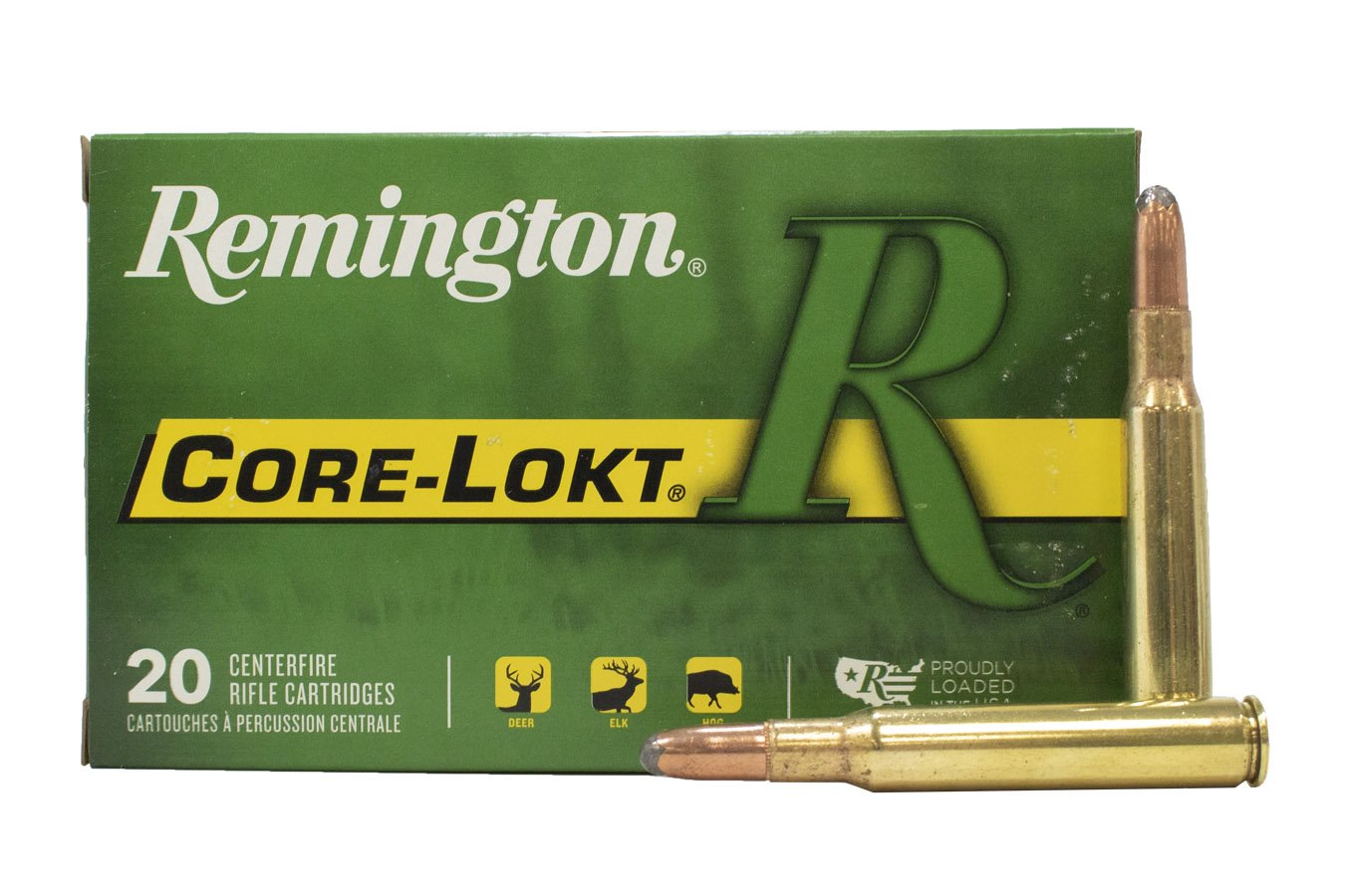 REMINGTON 30-06 SPRINGFIELD 180 GR CORE-LOKT SP 20/BOX