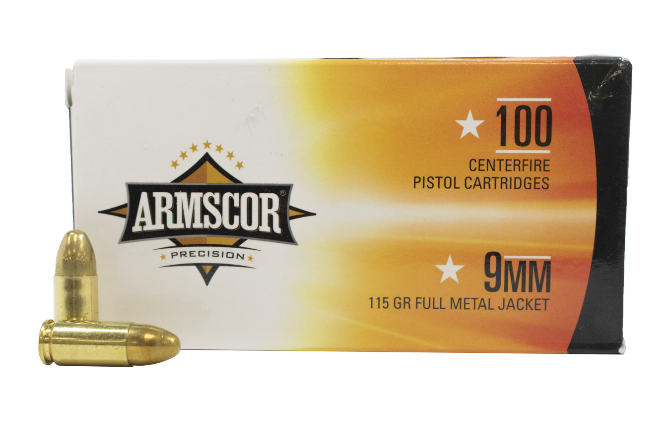 ARMSCOR 9MM 115 GR FMJ 100/BOX
