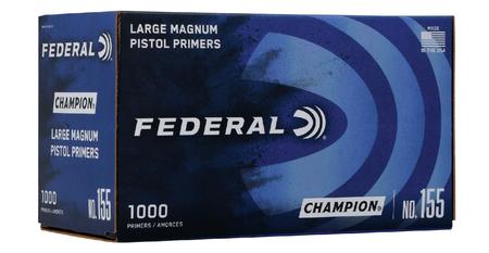 FEDERAL AMMUNITION Large Magnum Pistol Primers (Champion) 1000/Box