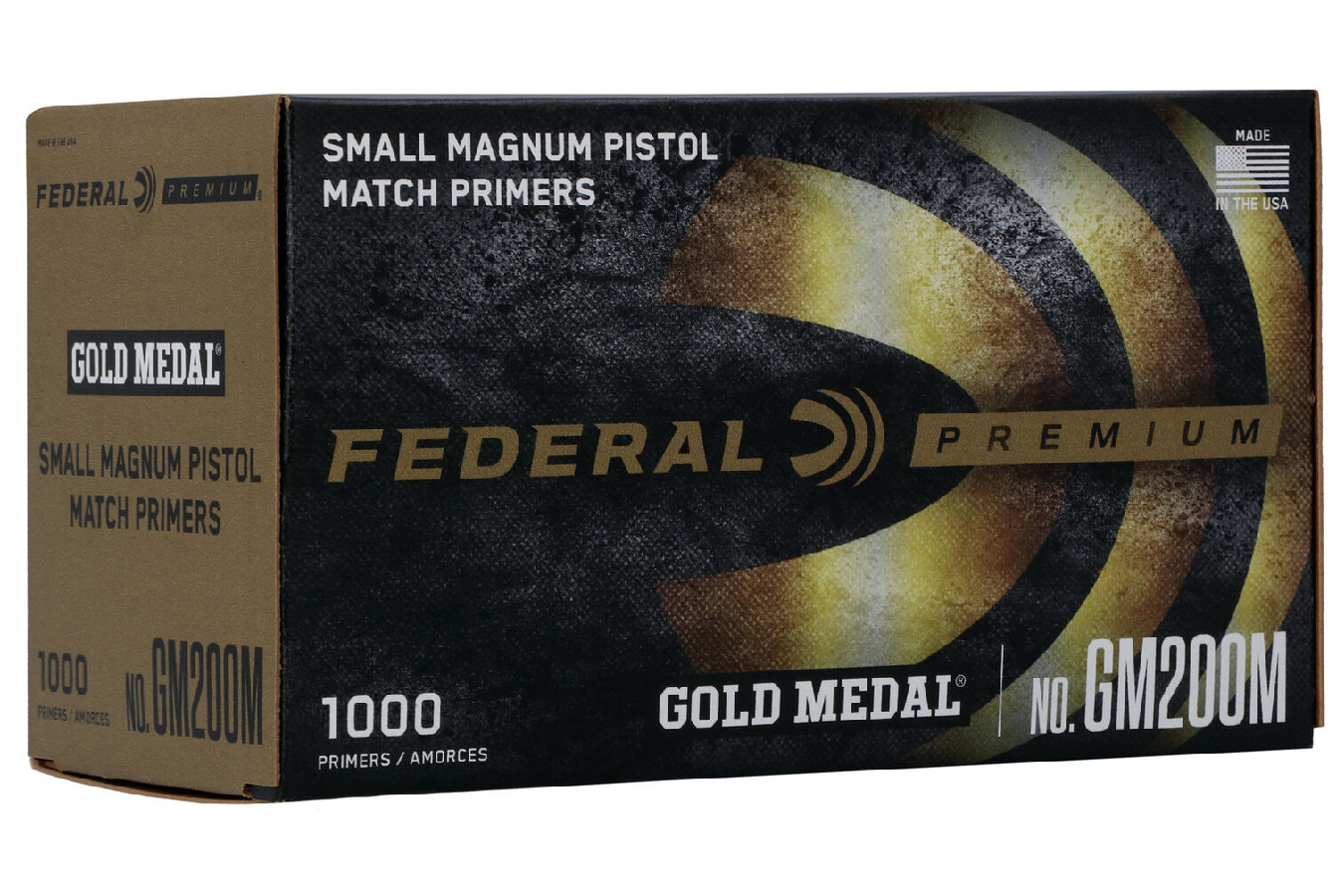 SMALL MAGNUM PISTOL MATCH PRIMERS (GOLD MEDAL) 1000/BOX