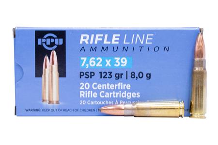 7.62X39MM 123 GR PSP 20/BOX