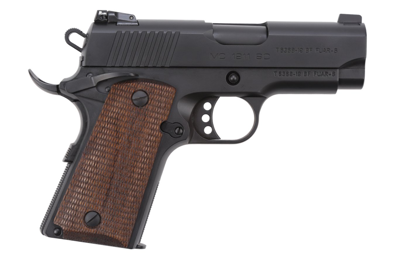 GIRSAN MC 1911 SC 45 ACP SEMI-AUTO PISTOL WITH WOOD GRIPS