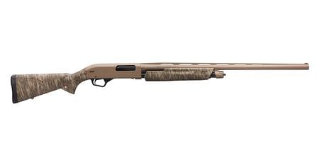 WINCHESTER FIREARMS SXP Hybrid Hunter 12 Gauge Pump Shotgun with Mossy Oak Bottomland Camo Stock and FDE Permacote Barrel