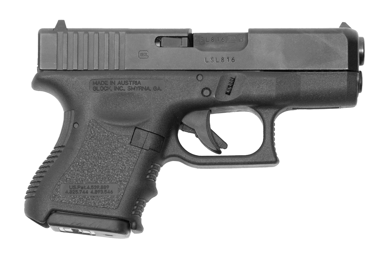 GLOCK 26 GEN3 SUBCOMPACT 9MM WITH (2) 10-ROUND MAGAZINES