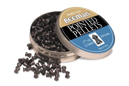 BEEMAN .177 Caliber Pointed Pellets, 250ct