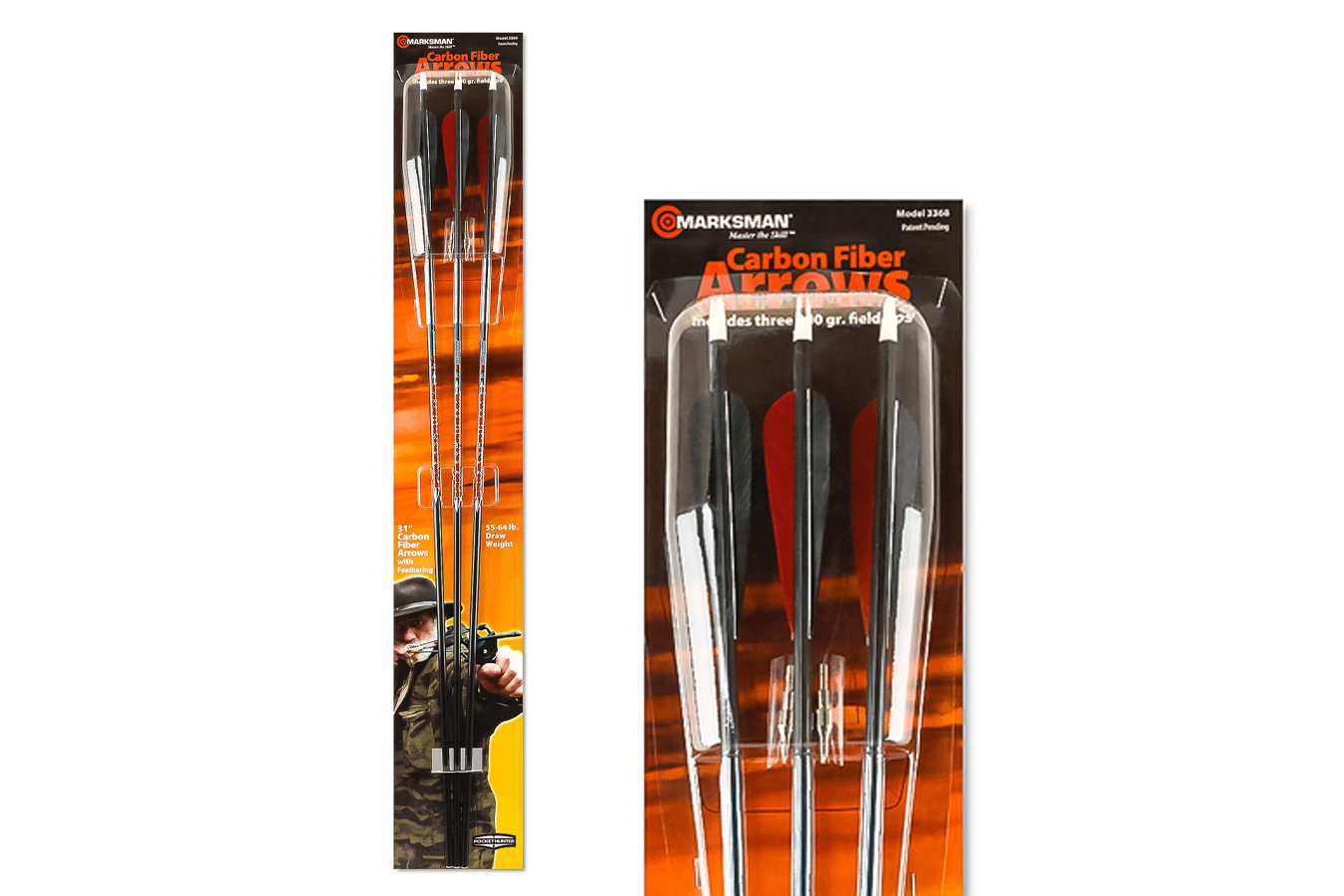 BEEMAN MARKSMAN POCKET HUNTER 31 INCH ARROWS, 3 CT