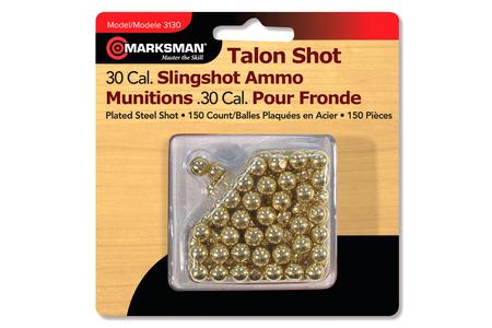 .30 CALIBER STEEL SLINGSHOT AMMO